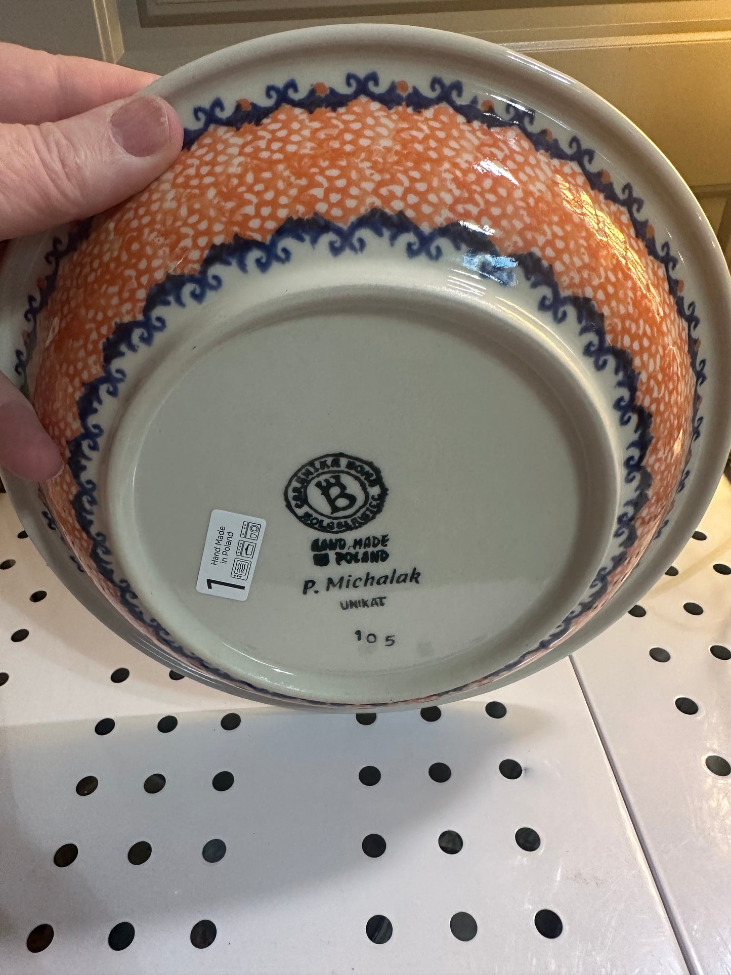 Bona, Halloween Spooky Vibe, Serving/Pasta/Salad Bowl 9"