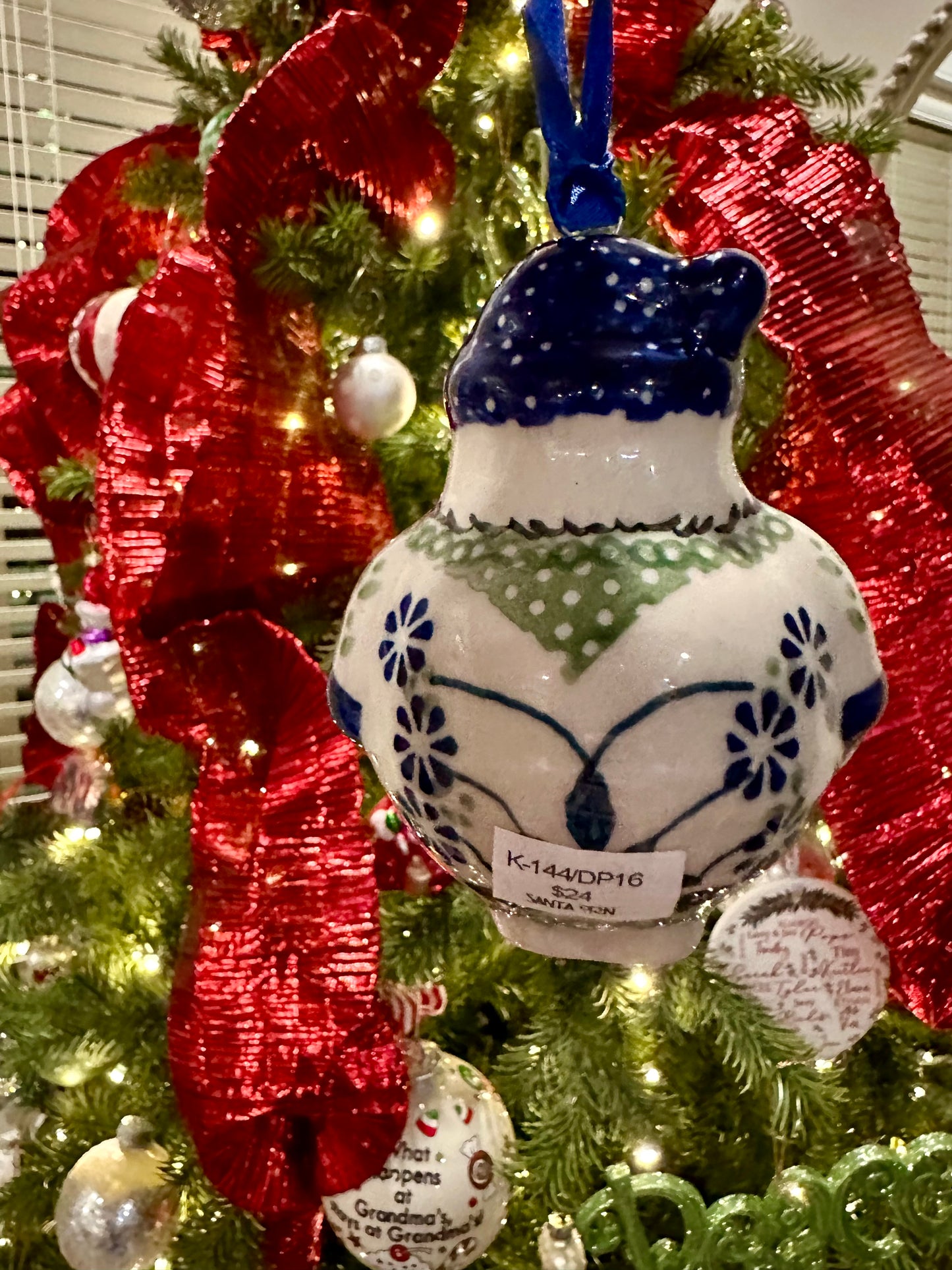 Manufaktura Forget Me Nots, Santa Ornament