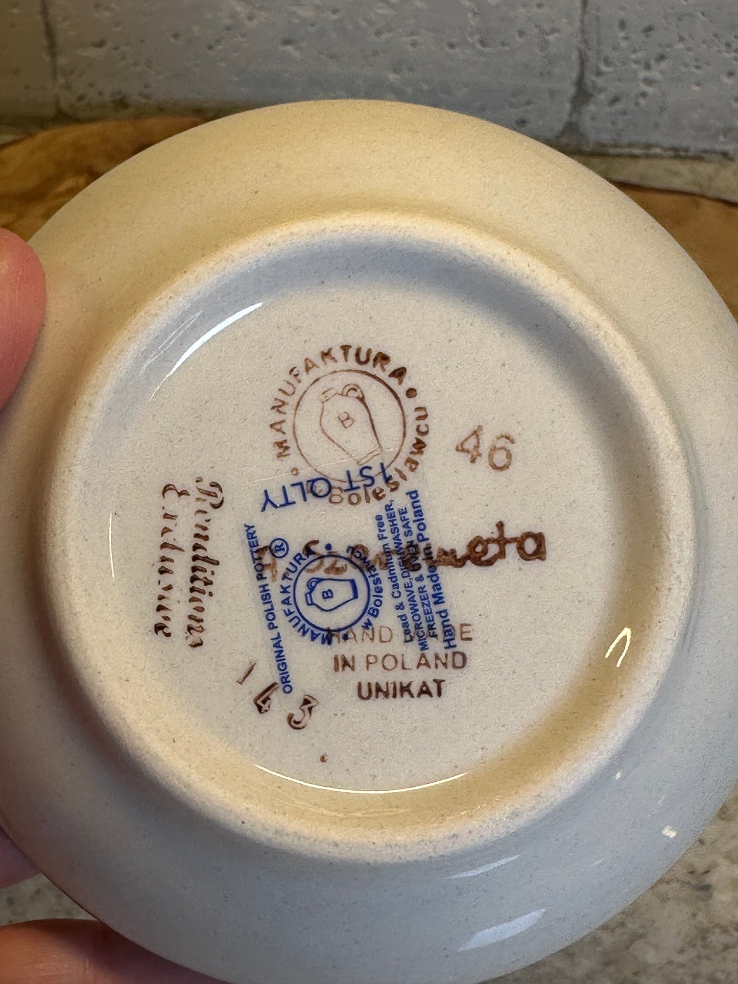 Manufaktura, Calico, Coaster/Mini Plate
