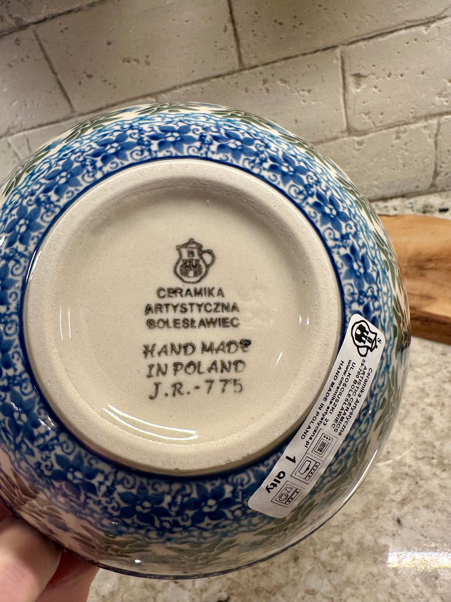 Ceramika Artystyczna, Evergreen Magic Bowl 6.5"
