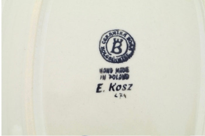 Ceramika Bona Polish Pottery, Citrus Craze, Oval Platter