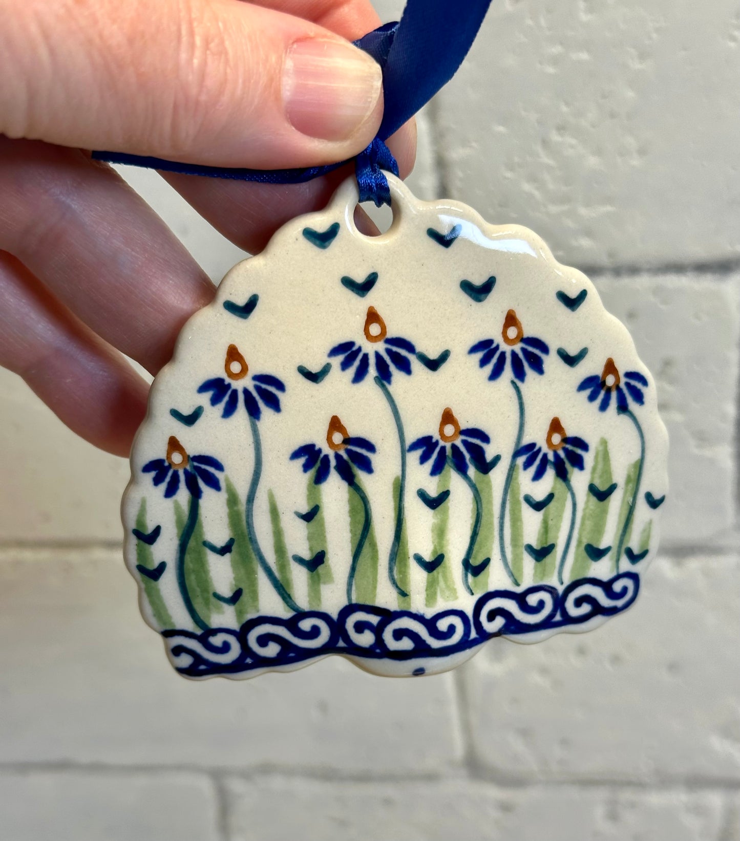 Manufaktura, Addie Jo, Peacock Ornament