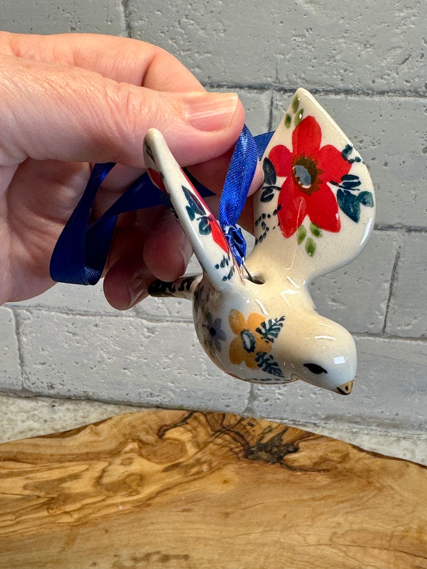 Manufaktura, Posies, Bird Ornament