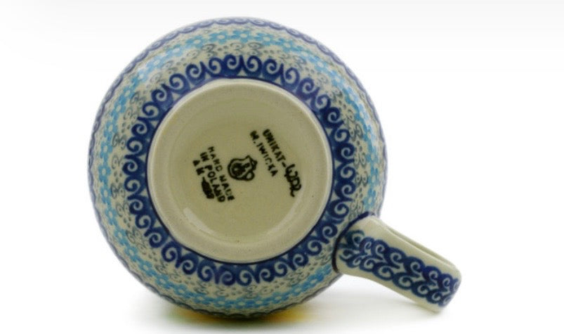 Ceramika Artystyczna, U4202 Enchanted Spring, Medium Bubble Mug