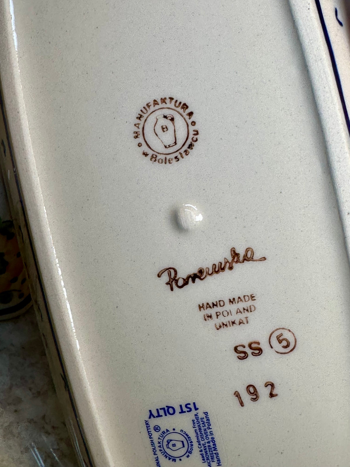 Manufaktura, Avery, Butter Dish