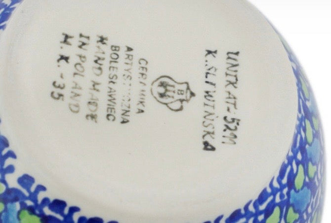 Ceramika Artystyczna, U5205 Little Gold Chick, Medium Bubble Mug 12 oz