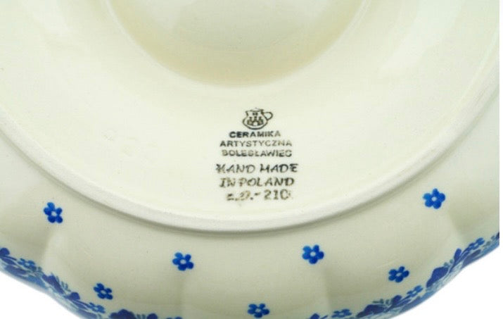 Ceramika Artystyczna, Blue Spring, Chip and Dip Platter