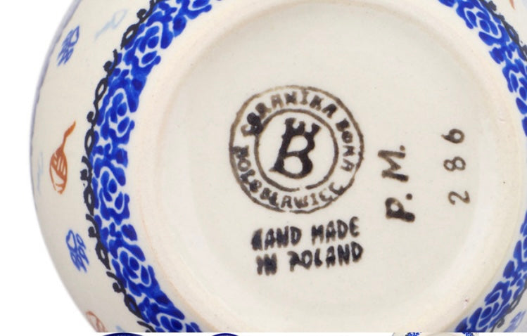 Ceramika Bona Polish Pottery, Daydreaming Kittens, Bowl 4"