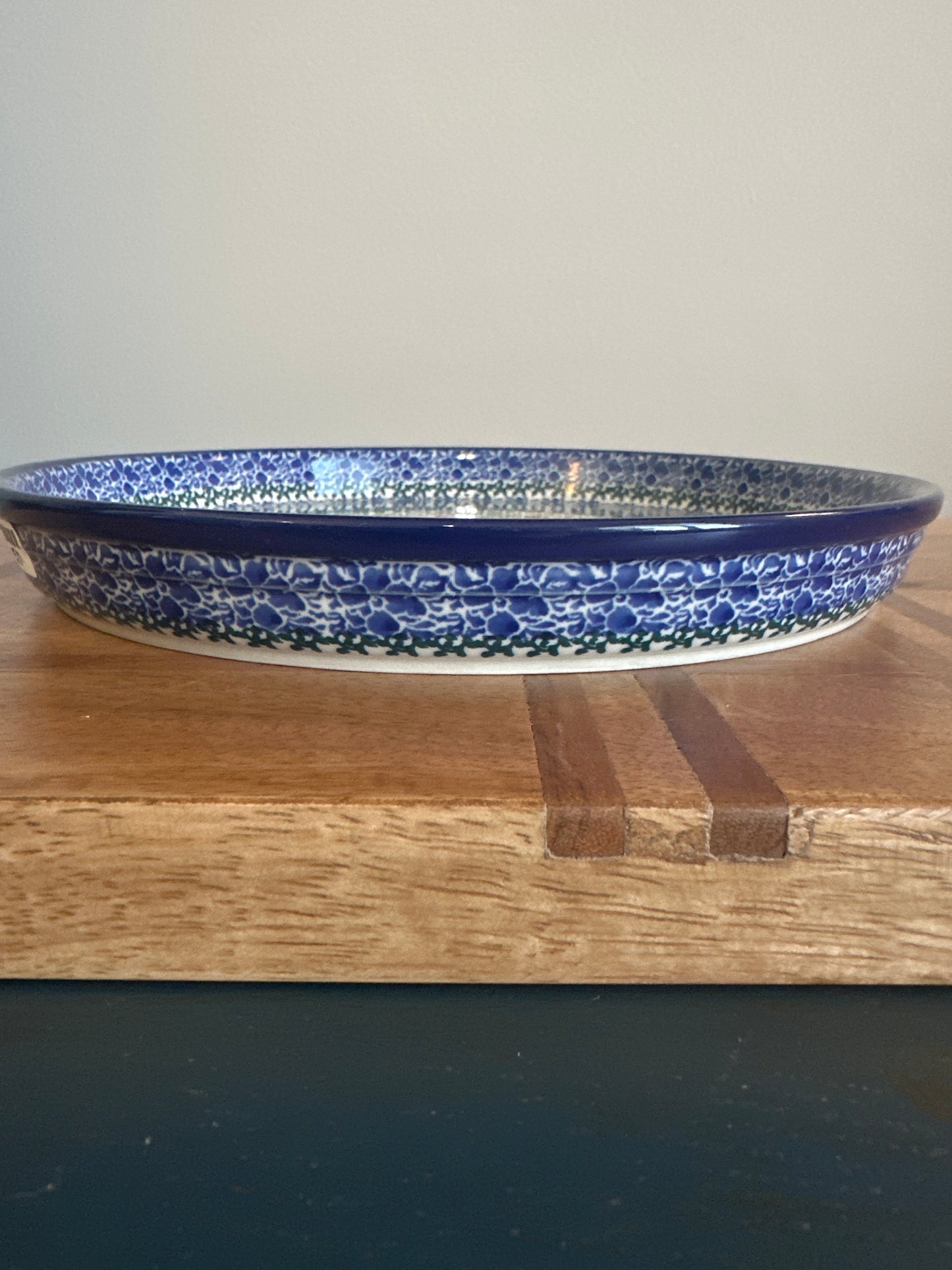 Ceramika Artystyczna Polish Pottery Unikat, U4738, 10" Cookie Platter
