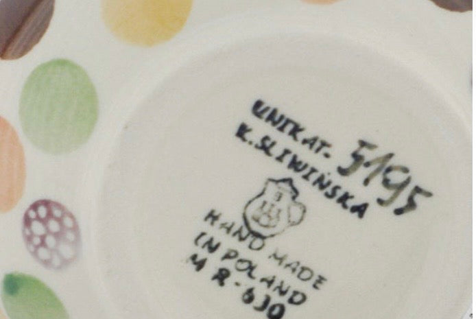 Ceramika Artystyczna, U5195, Coffee Cookie Tea, Medium Bubble Mug