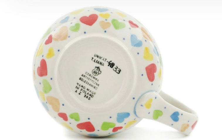 Ceramika Artystyczna, In Love With Love, Large Bubble Mug