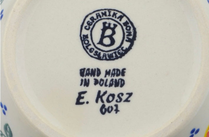 Ceramika Bona, Citrus Craze, Jar with Lid and Handles