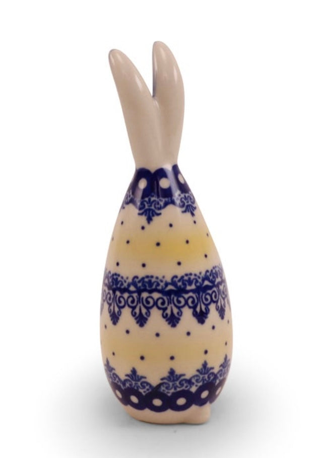 Ceramika Kaola Polish Pottery, Art E, 6" Small Bunny