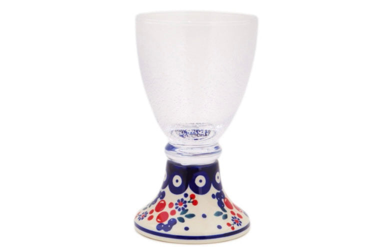 Manufaktura Polish Pottery, Burst Of Berries, Goblet
