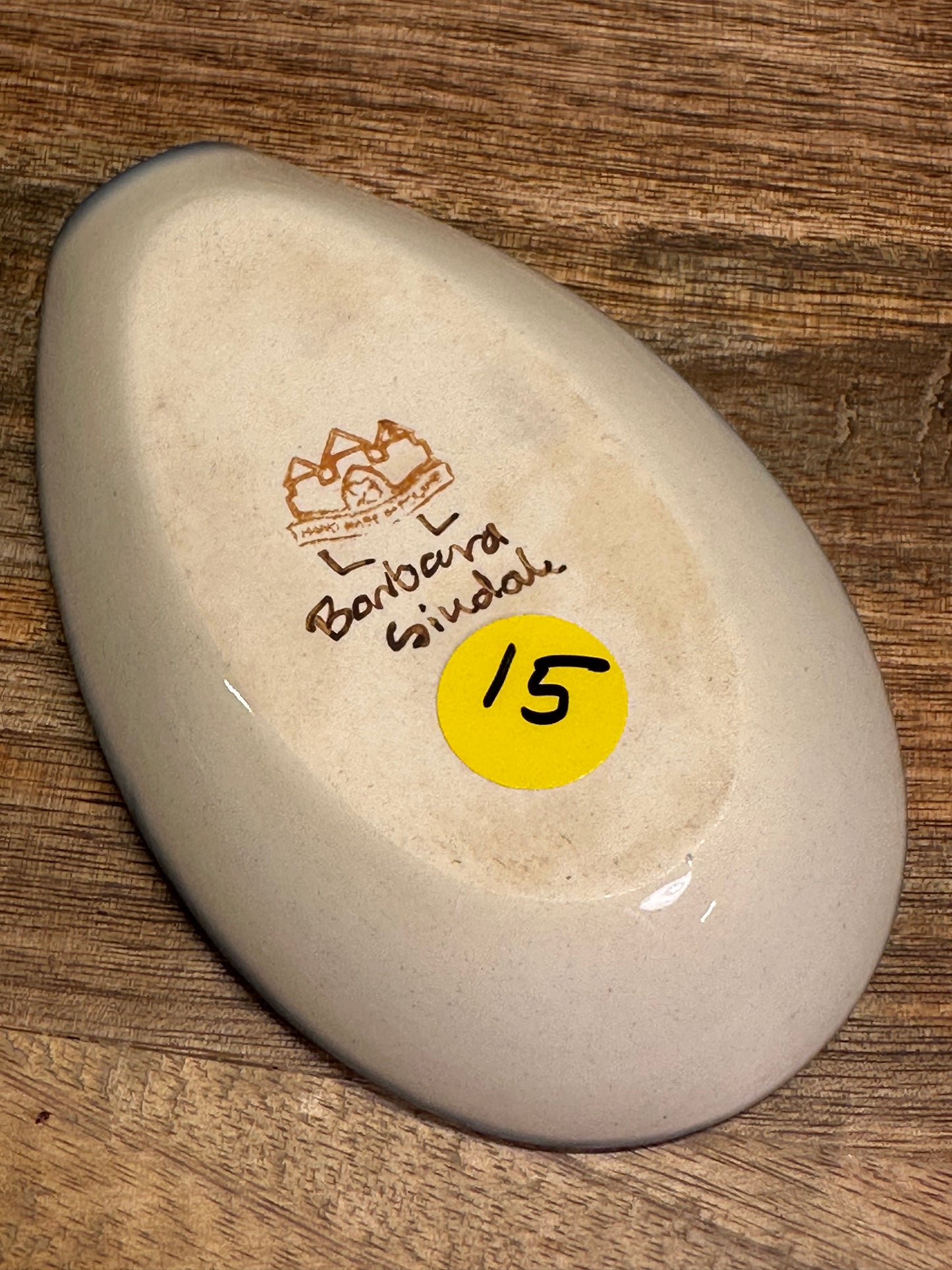 Ceramika Artystyczna Polish Pottery, Spoon Rest, Preowned
