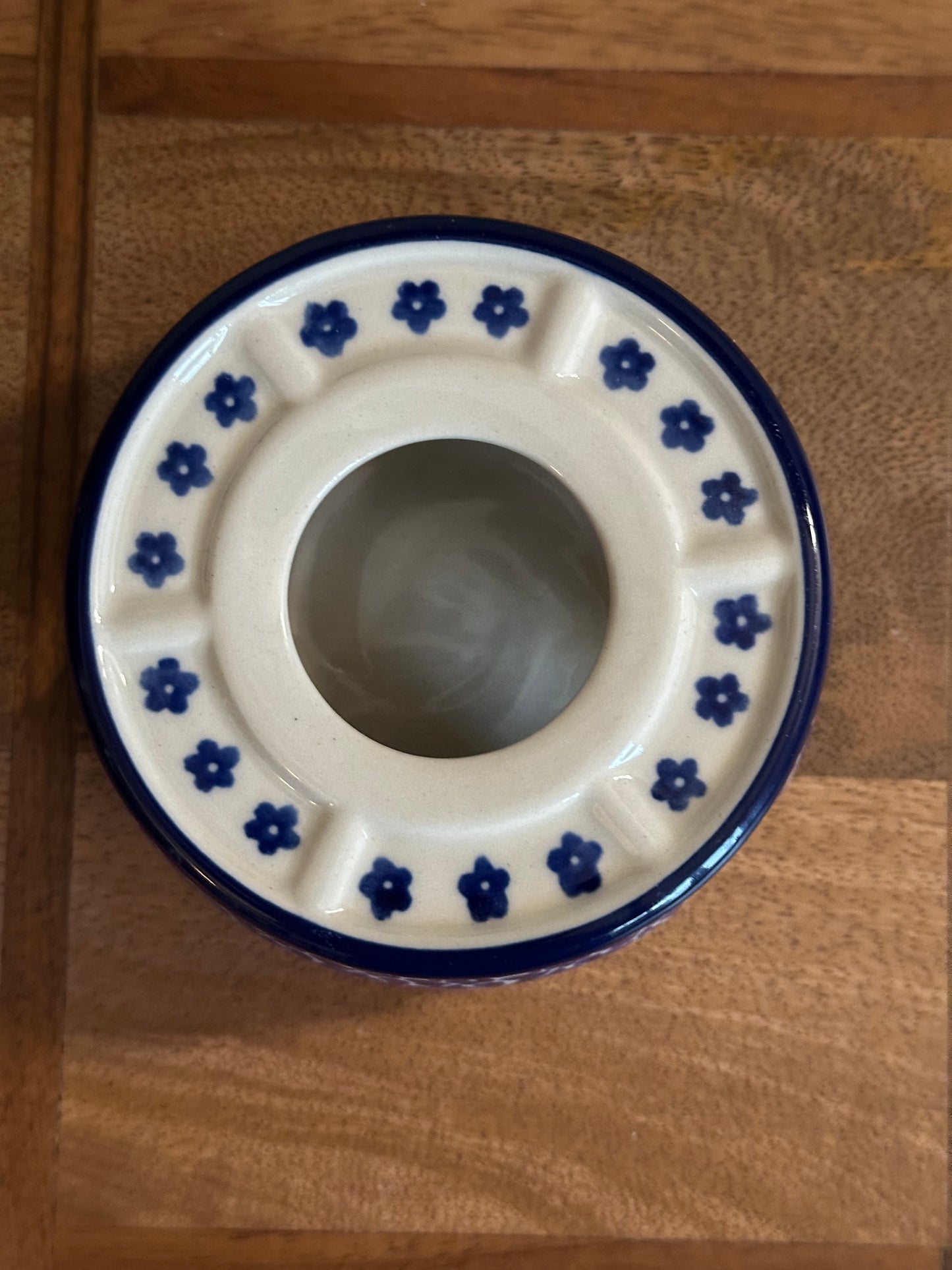 Ceramika Artystyczna Polish Pottery, 4" Choppy Waters, Warmer