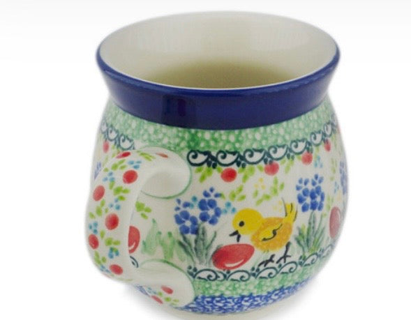 Ceramika Artystyczna, U5205 Little Gold Chick, Large Mug 16 oz.