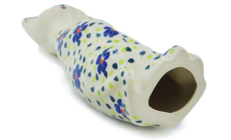 Cergor Polish Pottery, Hope Flows, Cat Figurine