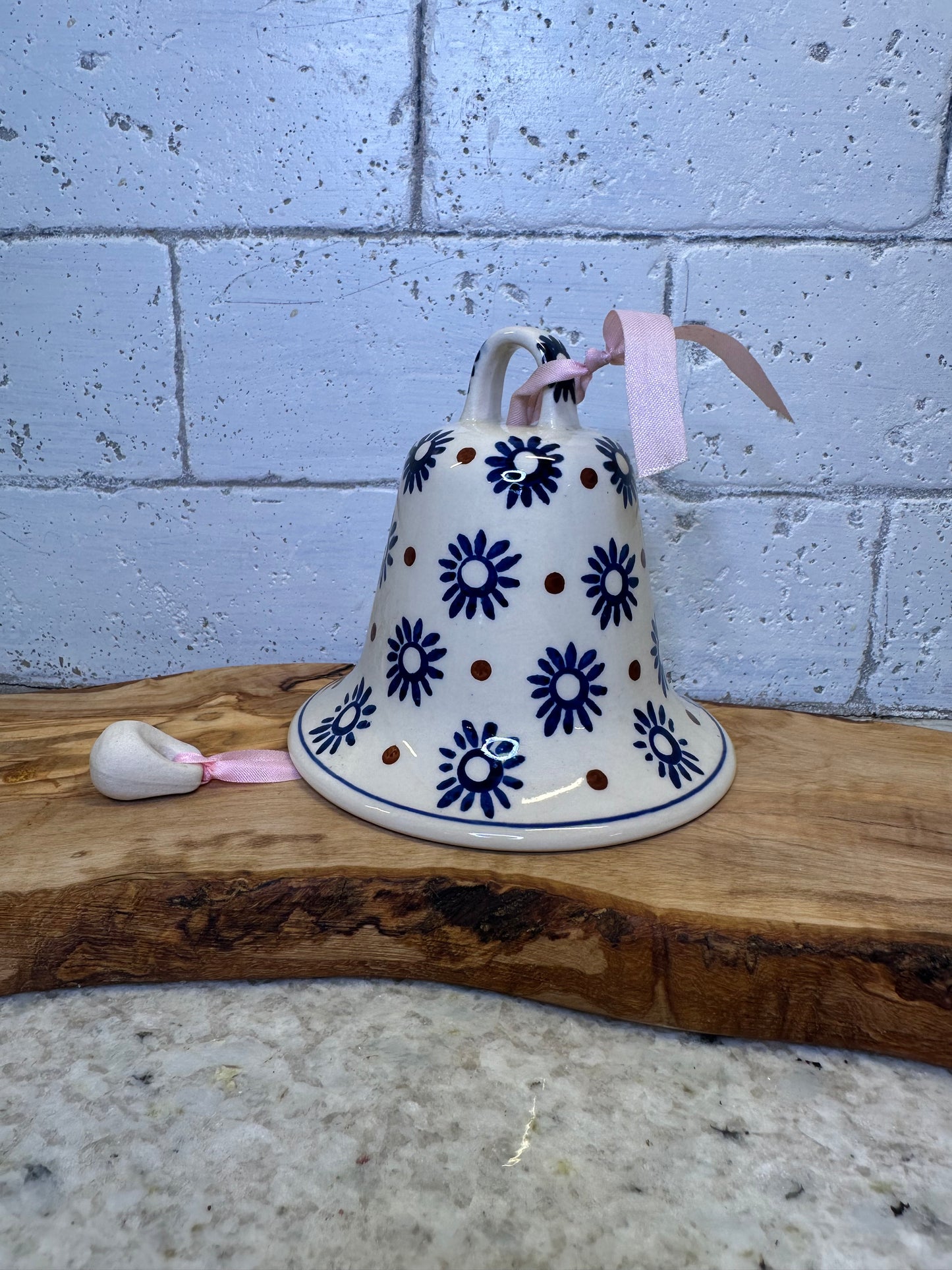 Zaklady Polish Pottery, Bell Large Ornament
