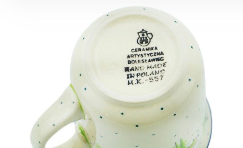 Ceramika Artystyczna, Polish Country, Bistro Mug 17.5 oz