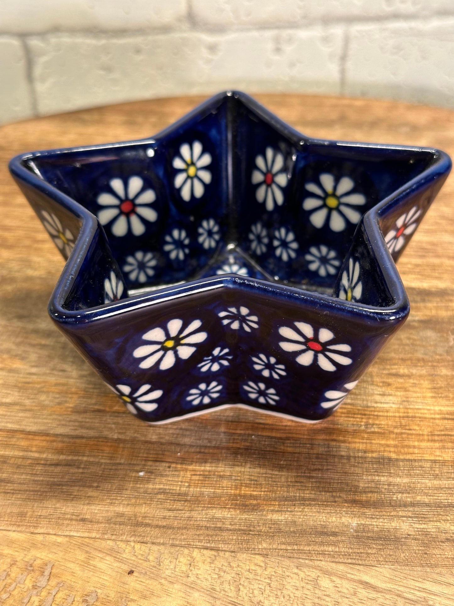 Manufaktura Polish Pottery, Razzle Dazzle, Star Bowl