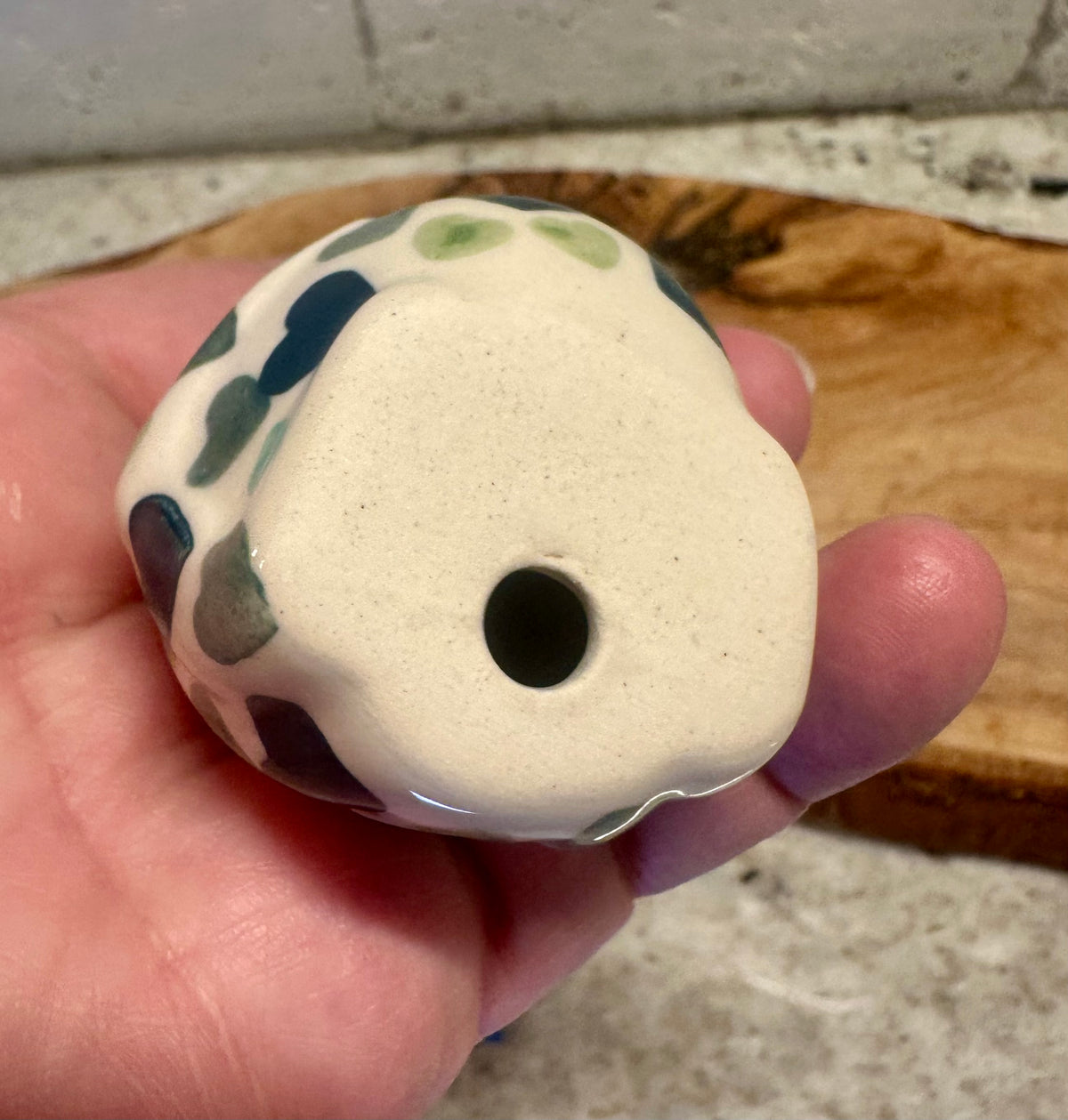 Manufaktura, Hoppy Hearts, Frog Ornament