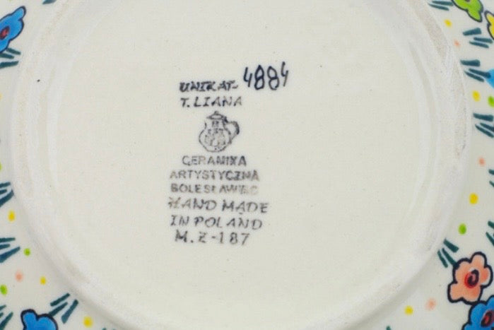 Ceramika Artystyczna, Fun Times, Scalloped Deep Bowl 8"