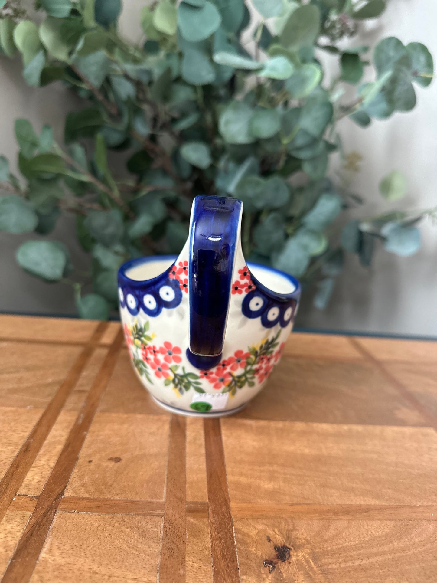 Kalich Polish Pottery, Unikat Art Level, Purr & Pop, 17oz. Soup Mug