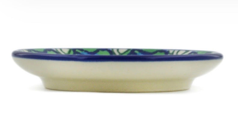 Ceramika Artystyczna, Unikat Mardi Gras, Espresso Cup and Saucer