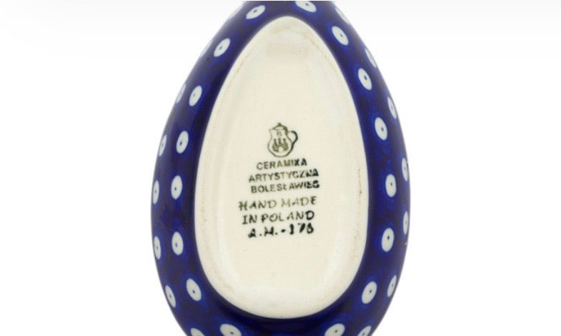 Ceramika Artystyczna, Blue Eyes, Spoon Rest