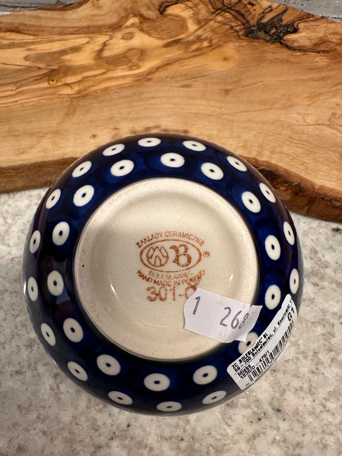 Zaklady Polish Pottery, Country Apple, Bowl
