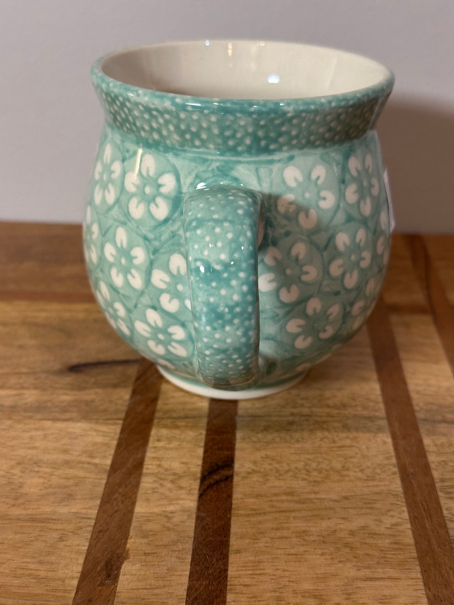 Manufaktura, Mint Blossom, Large Bubble Mug