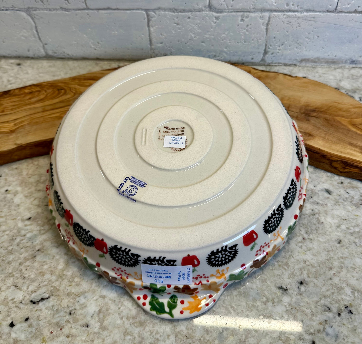 Manufaktura, Hedgie, Pie Plate