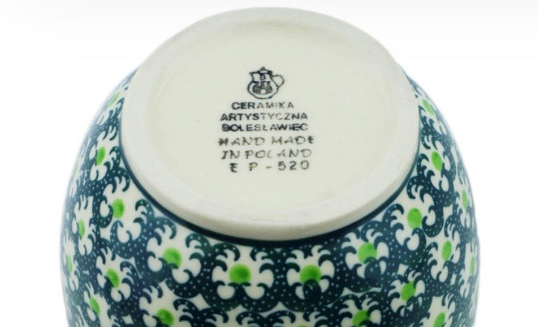 Ceramika Artystyczna, Green Crown, Loop Mug/Bowl