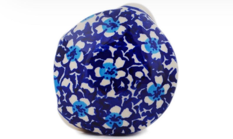 Manufaktura, Flowers On The Lake, Santa Ornament Christmas Ball 4"