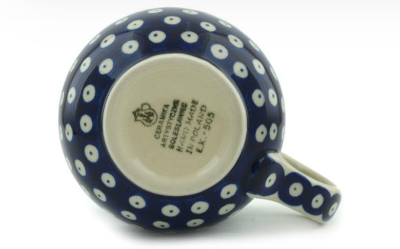 Ceramika Artystyczna, Blue Eyes, Large Bubble Mug