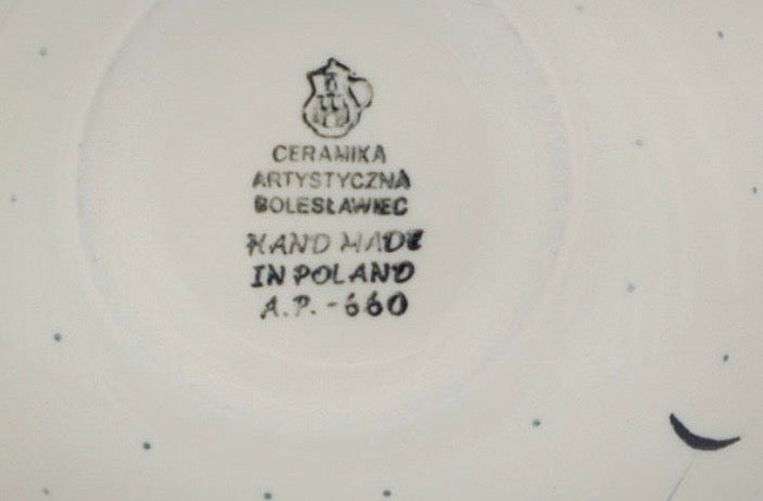 Ceramika Artystyczna, Majestic Peacock, Bowl