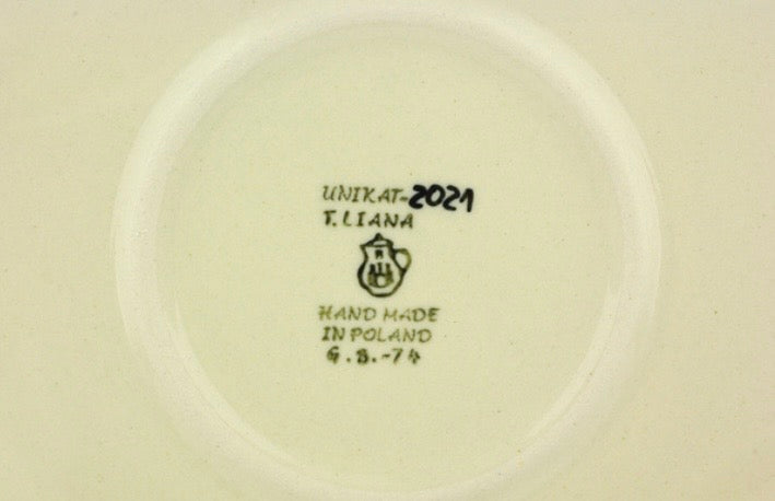 Ceramika Artystyczna, Unikat Garden Delight, Cookie Platter