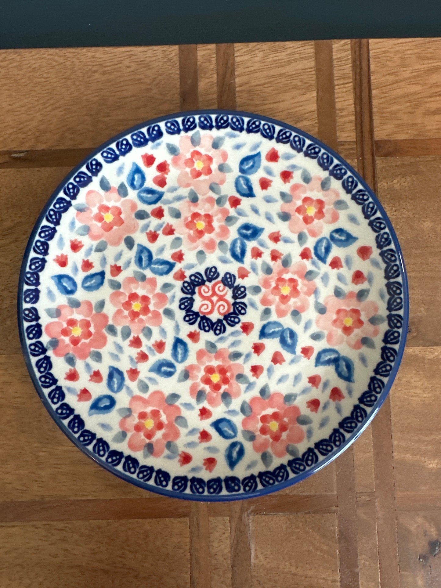 Manufaktura Polish Pottery Calico 7" Round Plate