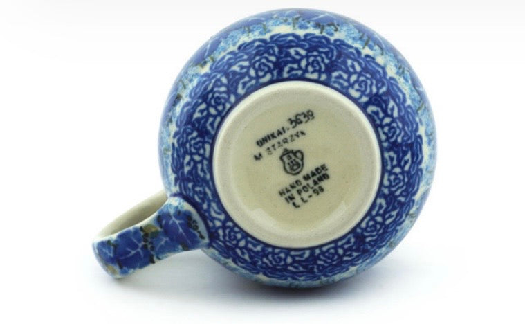 Ceramika Artystyczna, Deep Winter, Medium Bubble Mug 12 oz