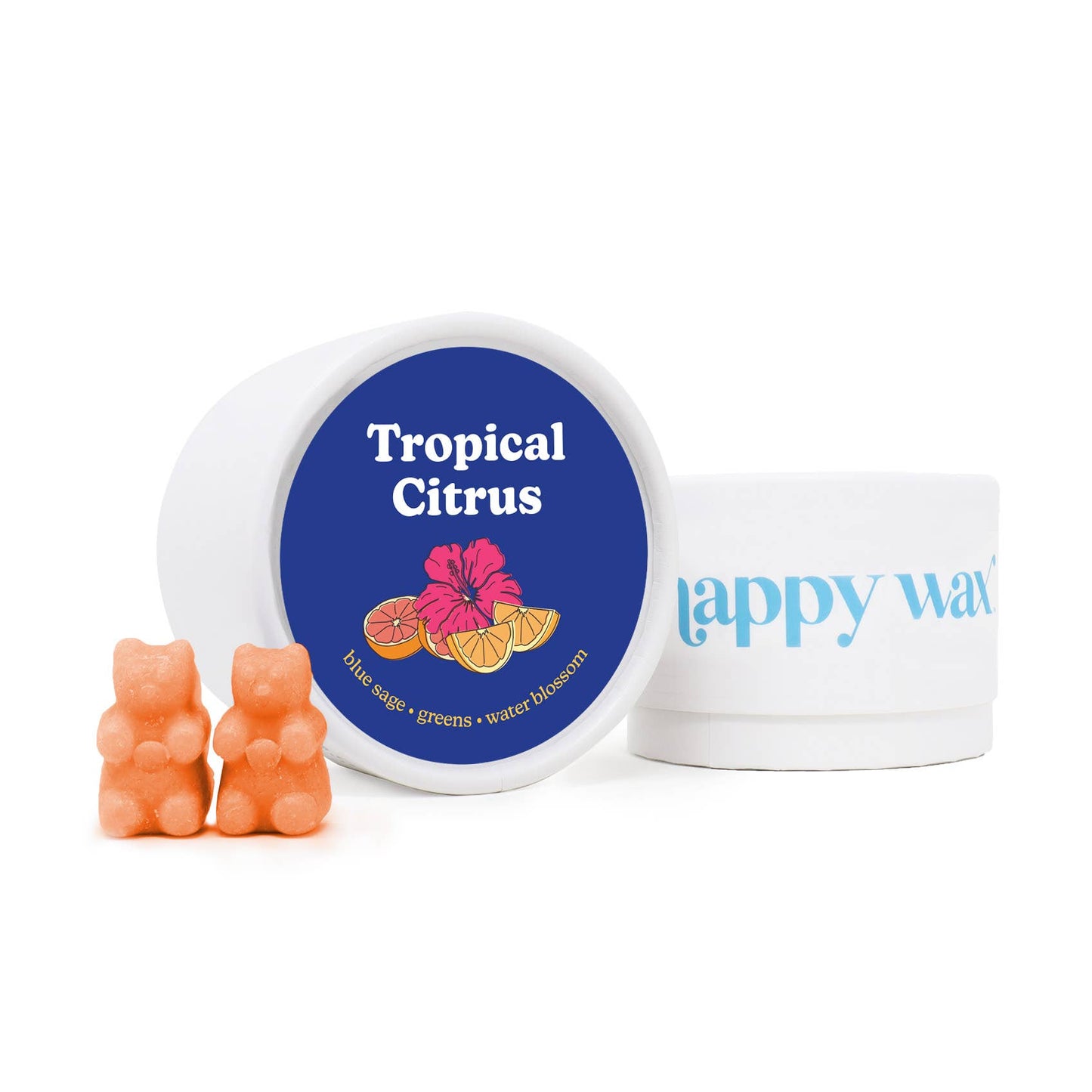 Tropical Citrus Wax Melts - 4oz Eco Tin or 8 oz pouch