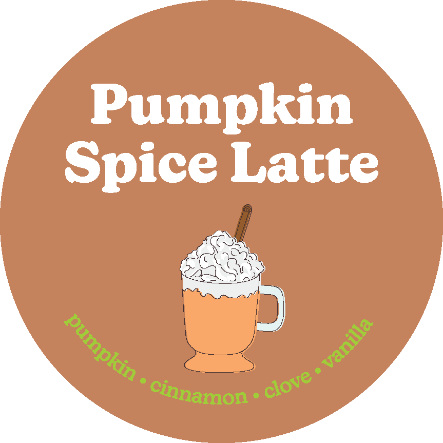 Pumpkin Spice Latte Wax Melts - Eco Tin (4 oz)