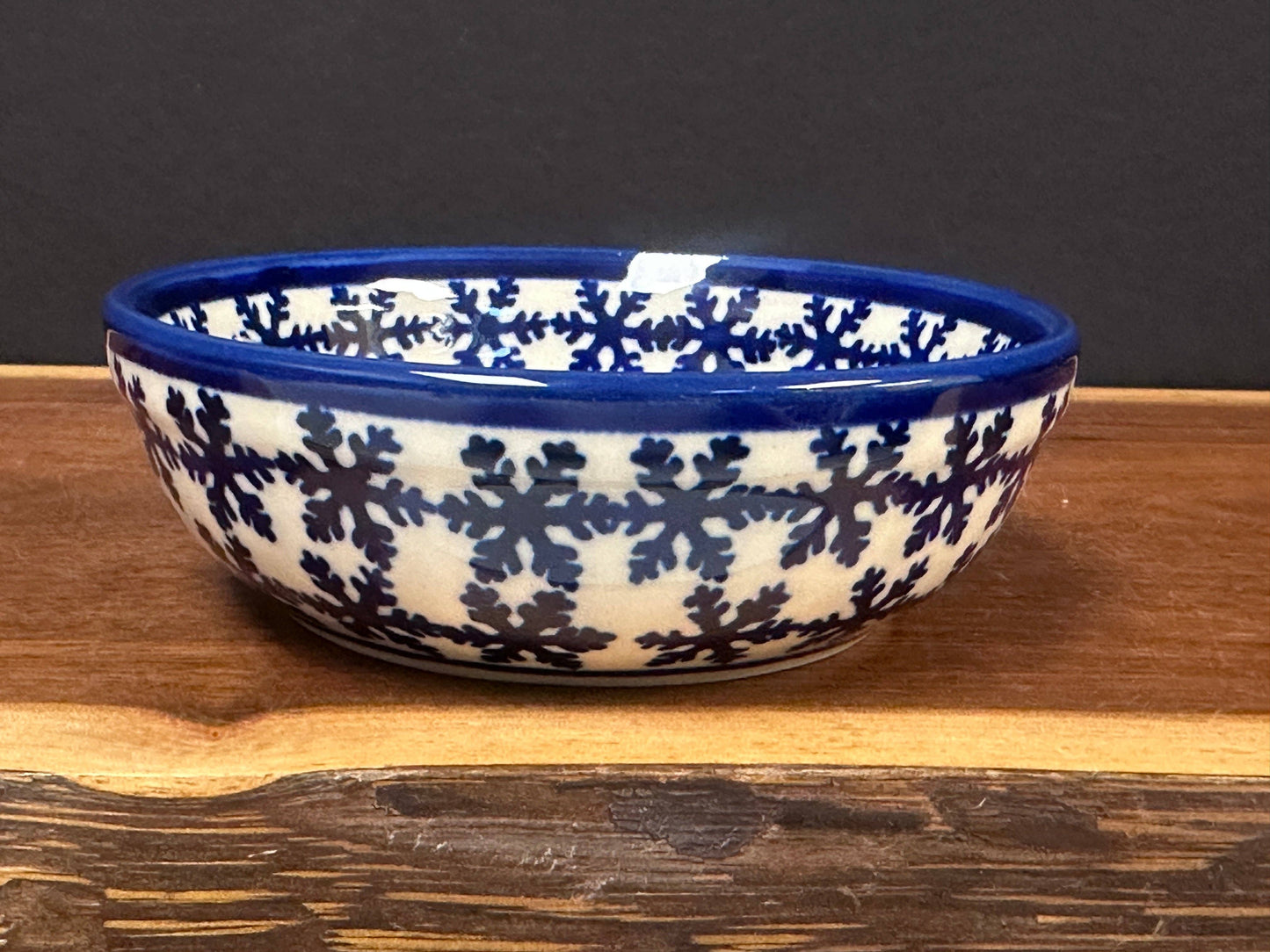 Bowl, 4.7” - Holly Wreath