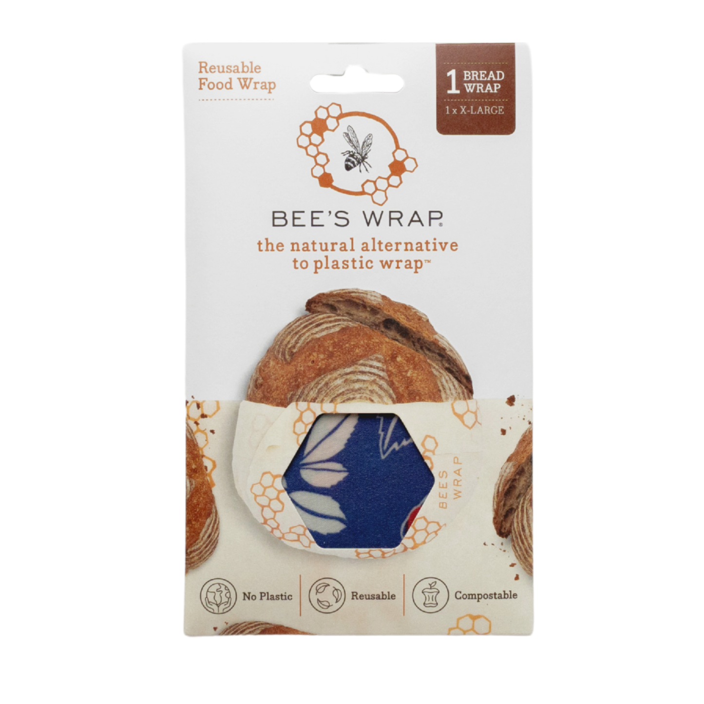 Bread Wrap - Botanical Print