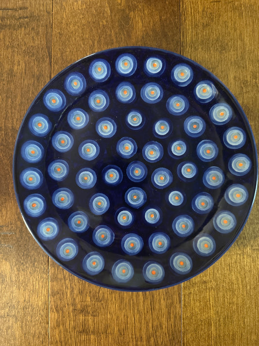 Manufaktura Polish Pottery, Signature Unikat 8.25" Salad/Luncheon Plate