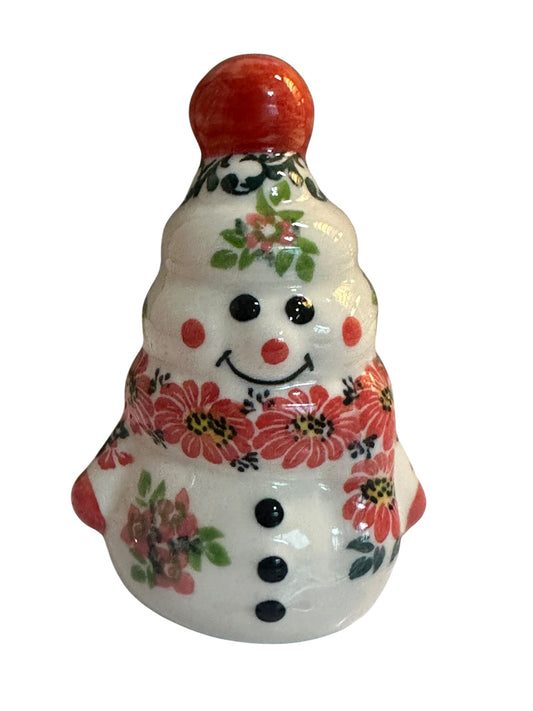 Dalia, Floral Fantasia, Snowman Figurine 4"