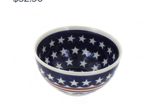 Zaklady, Stars & Stripes Dessert Bowl