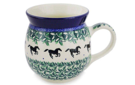 Ceramika Artystyczna, Mustang Forest, Large Bubble Mug