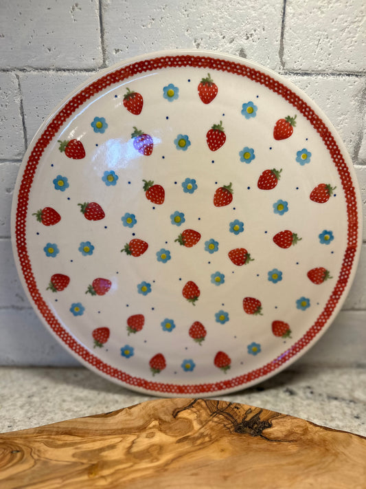 Ceramika Amfora, Berry Patch, 12.5" Pizza Plate