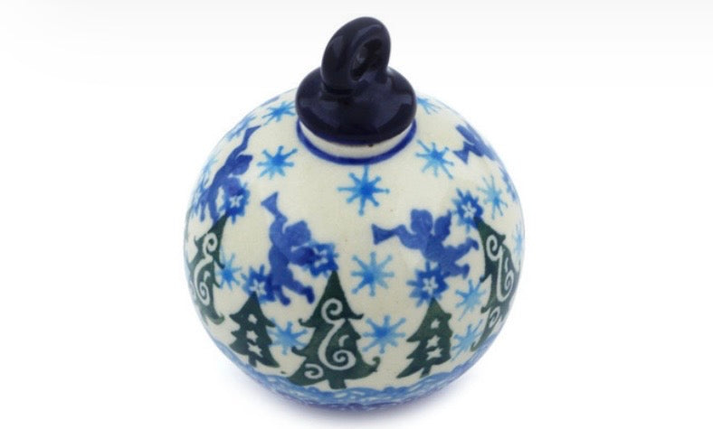 Ceramika Artystyczna, Winter Story, Christmas Ball Ornament